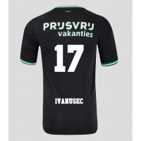 Feyenoord Luka Ivanusec #17 Vonkajší futbalový dres 2024-25 Krátky Rukáv